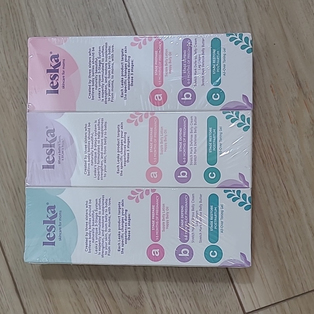 Skincare Moisturizer Set - Pink, Purple, Blue - Picture 3 of 5